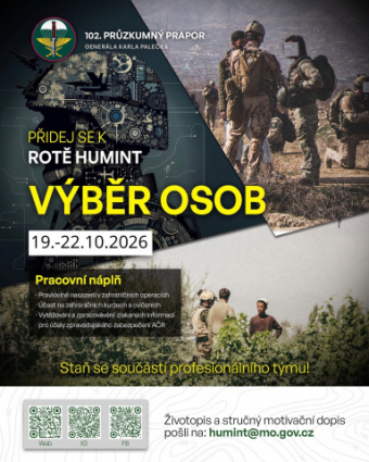Výběr osob k rotě HUMINT