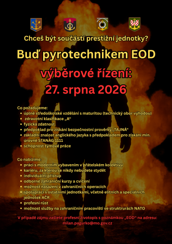 Výběrové řízení k EOD