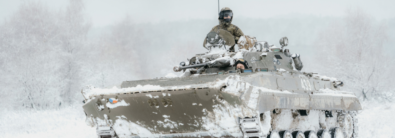 Vojáci z Přáslavic cvičili na Libavé