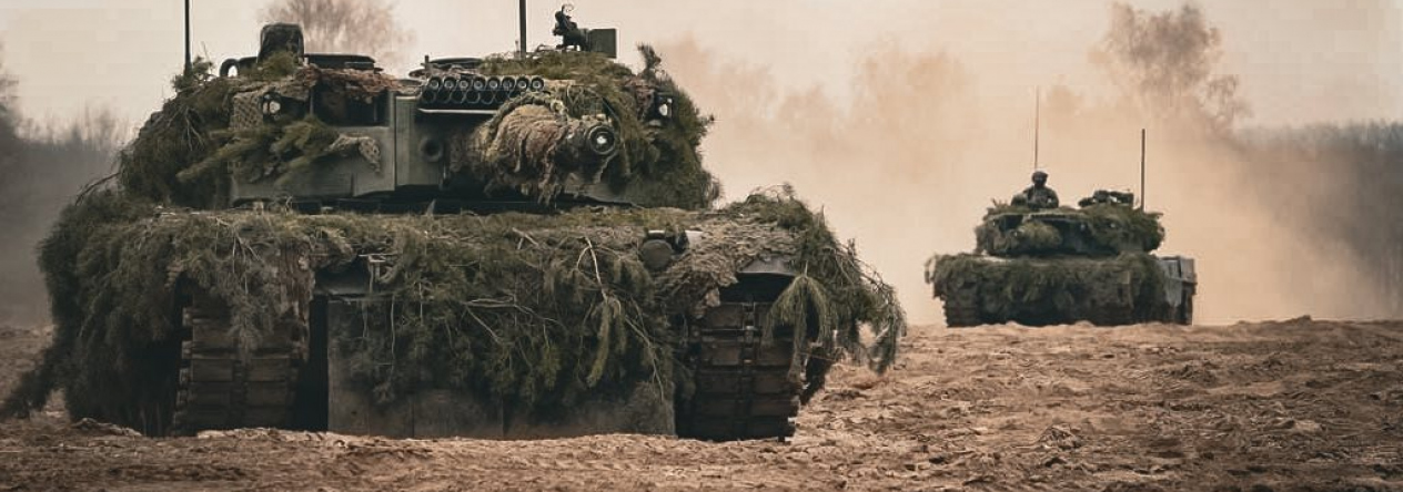 anková rota 73. tankového praporu cvičila v GÜZ