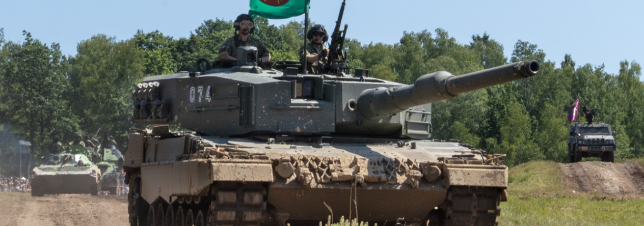 Leopard 2A4 na loňské akci Bahna