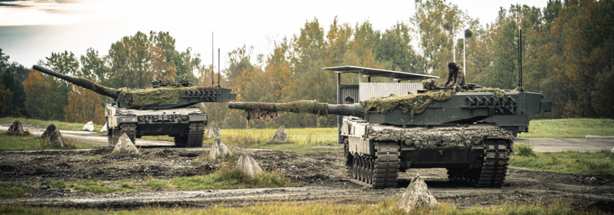 Výcvik posádek tanků Leopard 2A4