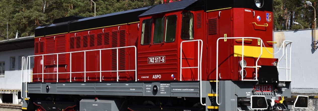 bechyňská lokomotiva 742 517-6