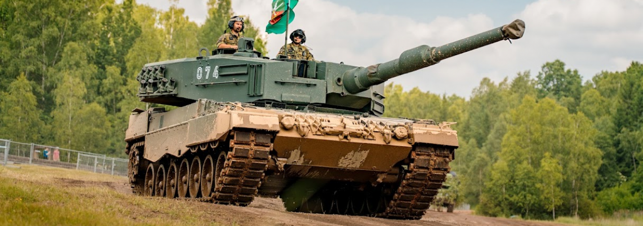 Tankista u Pozemních sil AČR