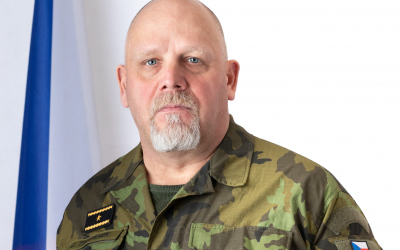 Velitel Pozemních sil AČR brigádní generál Josef Trojánek