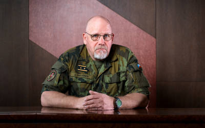 Commander of the Czech Land Forces Major General Josef Trojánek