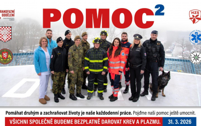 hromadné darování krve složkami IZS