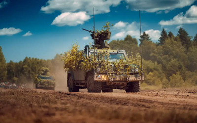 Vojenská technika na akci BAHNA 2026