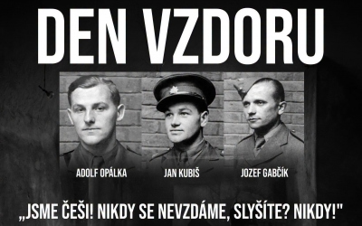 Portréty sedmi československých parašutistů, kteří 18. června 1942 svedli poslední boj v chrámu svatých Cyrila a Metoděje.