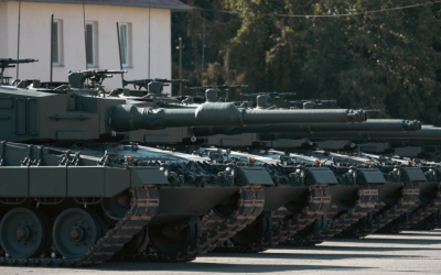 Historický milník pro českou obranu: Přáslavický prapor kompletně převzal tanky Leopard 2A4