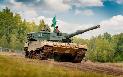 Tankista u Pozemních sil AČR