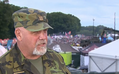 generálmajor Josef Trojánek v rozhovoru na ČT 24