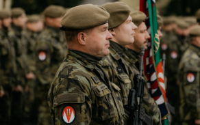 Žehnání bojového praporu 7. mechanizované brigády Žehnání bojového praporu 7. mechanizované brigády