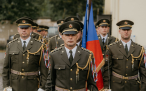 Žehnání bojového praporu 7. mechanizované brigády Žehnání bojového praporu 7. mechanizované brigády