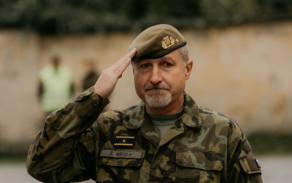 Žehnání bojového praporu 7. mechanizované brigády Žehnání bojového praporu 7. mechanizované brigády