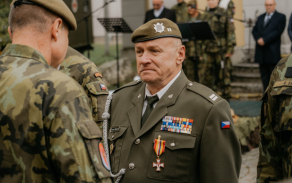 Žehnání bojového praporu 7. mechanizované brigády Žehnání bojového praporu 7. mechanizované brigády