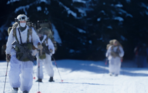 náročný polní výcvik