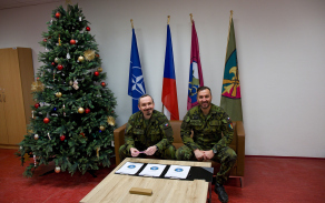 Čeští vojáci zahájili misi na Slovensku