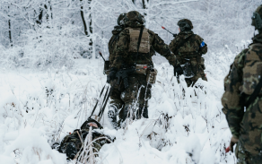 Vojáci z Přáslavic cvičili na Libavé