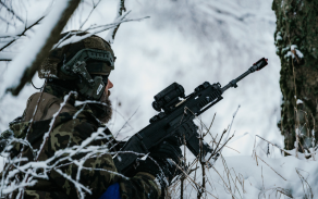 Vojáci z Přáslavic cvičili na Libavé