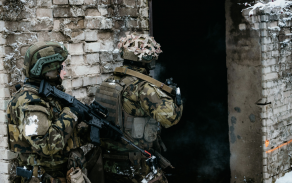 Vojáci z Přáslavic cvičili na Libavé