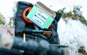 Puška pro přesnou střelbu BREN 2 PPS v ráži 7,62 × 51 mm NATO při střelbě v zimních podmínkách