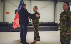 Převzetí státní vlajky