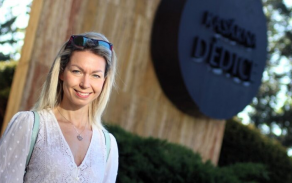 Jana Cidliková po složení slavnostní přísahy jako příslušnice Aktivní zálohy Armády ČR