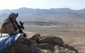 čeští výsadkáři v Afghanistánu 2011