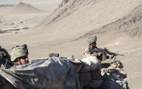 čeští výsadkáři v Afghanistánu 2011