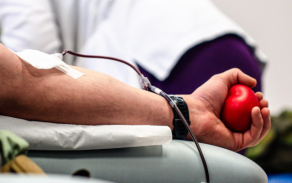 Průzkumníci ze 102. průzkumného praporu darovali krev v Kaunasu 