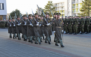 slavnostní přísaha na Vojenské akademii