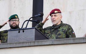 slavnostní přísaha na Vojenské akademii