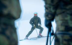 Výcvik vojáků na sněhu a ledu