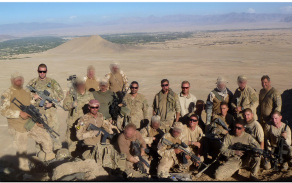 dělostřelecký návodčí v Afghanistánu