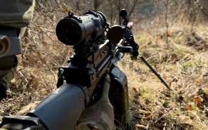 Aktivní záloha 41. mpr v Doupovských horách.