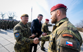 Ocenění českých vojáků z mise 