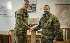 44. lehký motorizovaný prapor úspěšně splnil certifikaci CREVAL