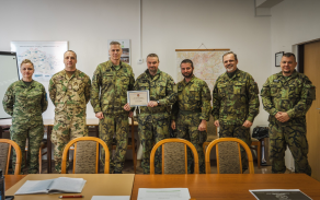 44. lehký motorizovaný prapor úspěšně splnil certifikaci CREVAL