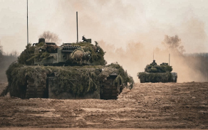 anková rota 73. tankového praporu cvičila v GÜZ