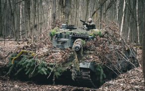 anková rota 73. tankového praporu cvičila v GÜZ