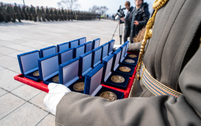 Soldiers Returning from Foreign Operations Honoured at Vítkov