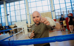 Boxerský trénink