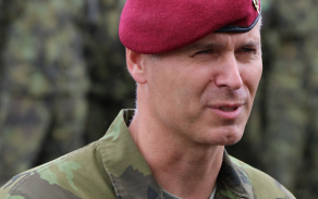 Velitel 41. mpr pplk. Stanislav Kočica