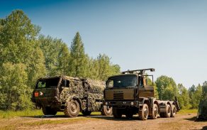 řidič vozu Tatra 815
