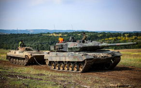 V druhé polovině roku 2023, již jako mechanizovaný prapor, působil v Mnohonárodním bojovém uskupení Slovenko. Zde mimo jiné měli bučovičtí vojáci možnost seznámit se s německými tanky Leopard 2A6, které v síle tankové roty byly součástí Mnohonárodního praporu.