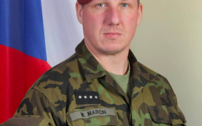 Štábní praporčík in memoriam Martin Marcin.