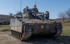 CV90, budoucí bojové vozidlo pěchoty 7. mechanizované brigády