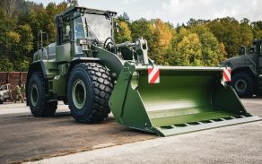kolový nakladač pro ženisty Hyundai HL960A