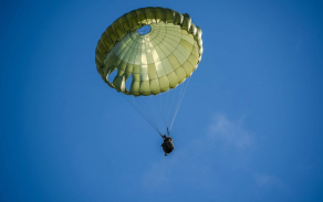 Personnel of the 43rd Airborne Regiment train during Exercise Crimson Lightning II.